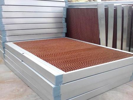 Source Factory 7090 Cooling Pad Honey Comb Wet Curtain for Poultry Farm and Greenhouse Evaporative air Cooler 10mm