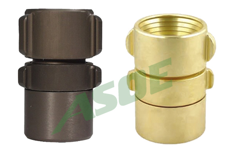 Aluminum Brass Expansion Ring Couplings For Jacketed Fire Hose Connecting
