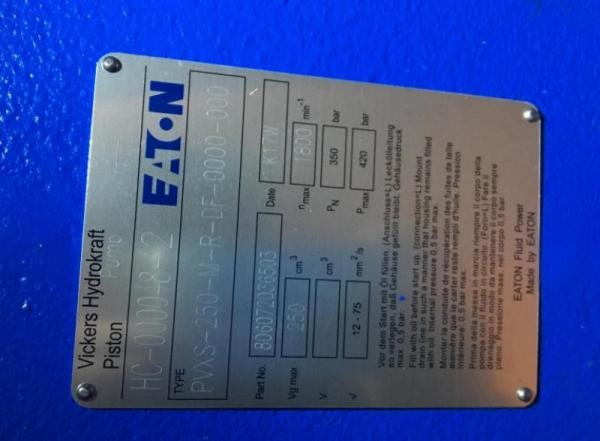 Eaton Vickers PVXS250-MR-DF-0000 hydraulic Piston Pump/Variable pump