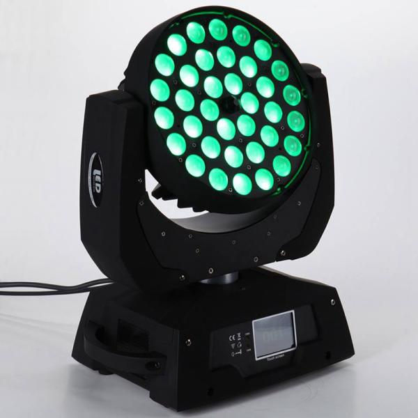 CE RoHs Free Shipping High quality 36x18W Zoom LED 6 IN 1 RGBWA UV Moving Head Light Price
