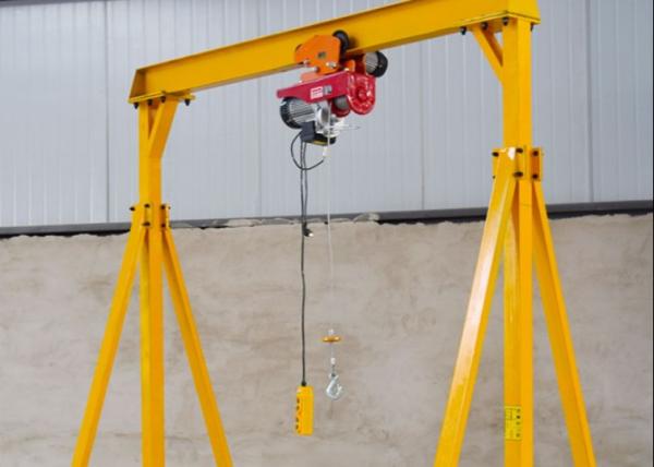 Mini Type Outdoor Span 5M Portable Gantry Crane