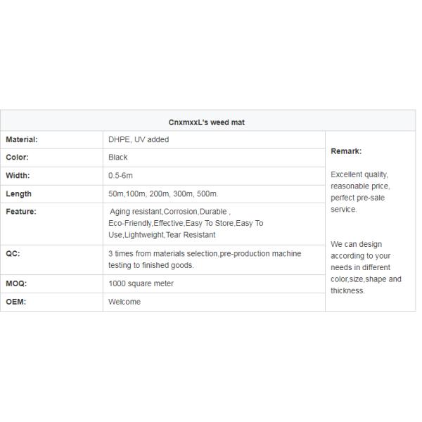 Крышка земли земледелия земной крышки HDPE сплетенная сеткой мульчирует циновку 1 до 1 засорителя фильма кв