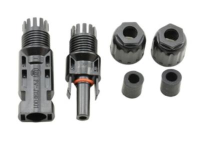 Excellent Flexibility Solar Panel Connectors Mc4 , 1M Length Mc4 Solar Cable Connectors