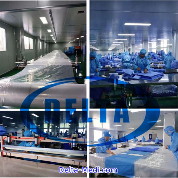 Мантии изоляции Nonwoven посетителя SMS терпеливого устранимые для еды Labotatary используя