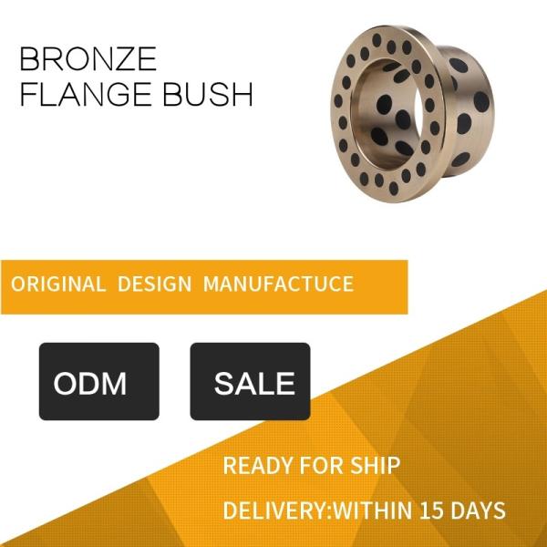 Graphite Plugged Solid Lubricant Bearings Extremely High Load Capacity