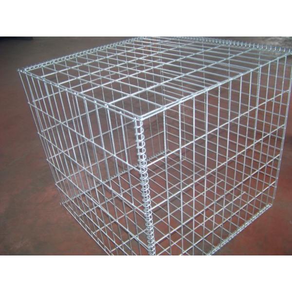 1x1x1m гальванизировало сваренное покрытое PE коробки Gabion