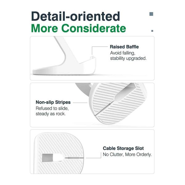 Стойки заряжателя держателя телефона Magsafe силикона ODM OEM выскальзывания настольной анти-