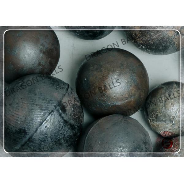 Multi - Role Cement Grinding Balls , 40mm 60mm Grinding Balls For Ball Mill