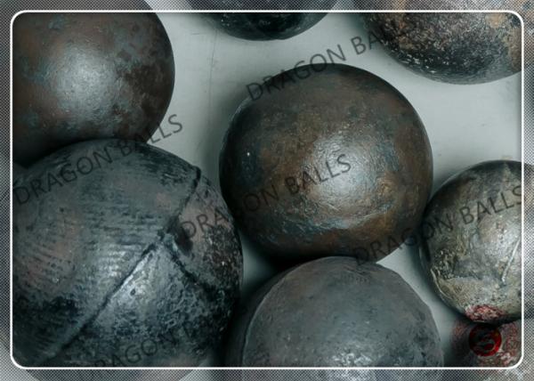 Multi - Role Cement Grinding Balls , 40mm 60mm Grinding Balls For Ball Mill