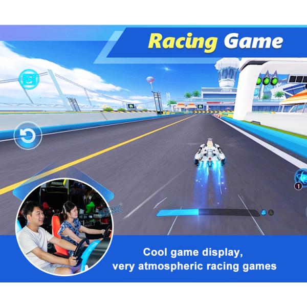 Coin Operated Arcade Video Game Driving Simulator Dynamic Racing Game Machine for Game Center