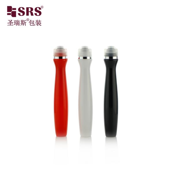 Round Waist shape 15ML Roller Ball Roll on Bolttles for eye serum massage