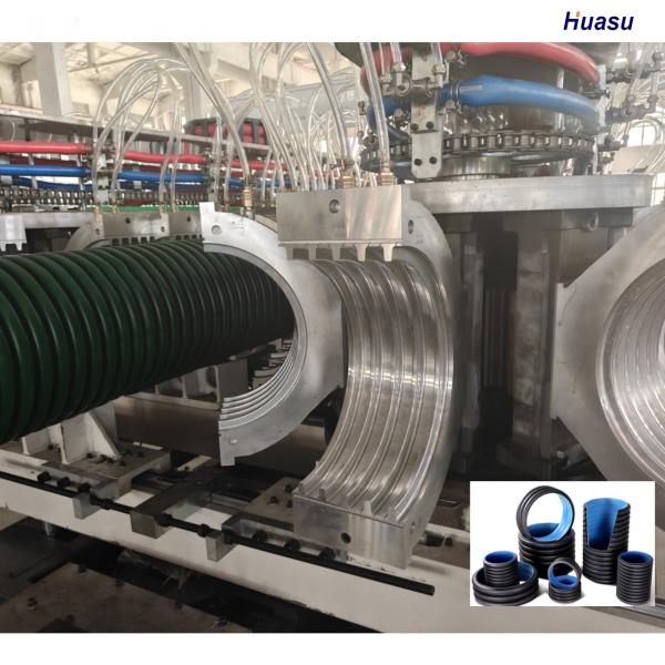 Plastic Pipe Production Extrusion Line With Good Quality Corrugated Pipe Making Machine