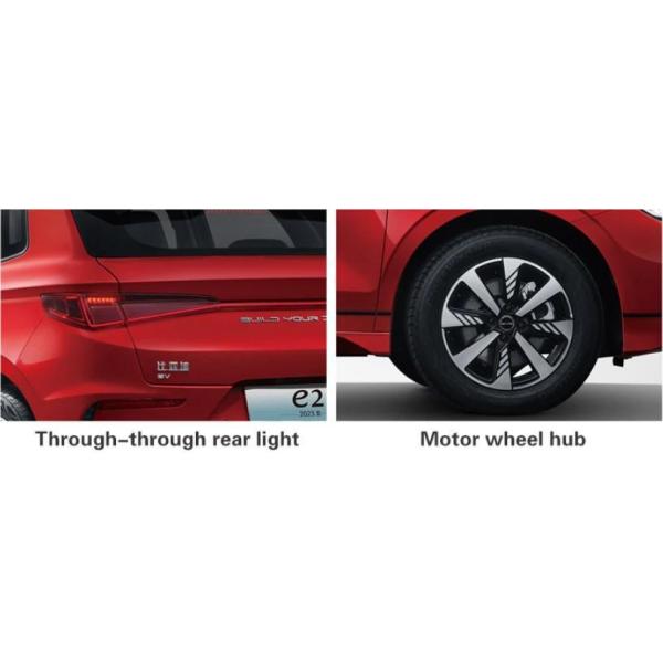 Электрический электромобиль Byd E2 405km Range Белый внешний цвет 2024 Модель для китайского рынка