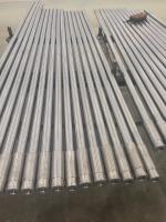 Barra redonda hueca de aluminio ligero, barra de acero cromado duro