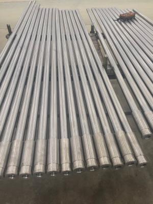 Lightweight Aluminium Hollow Round Bar , Hard Chrome Plated Steel Rod