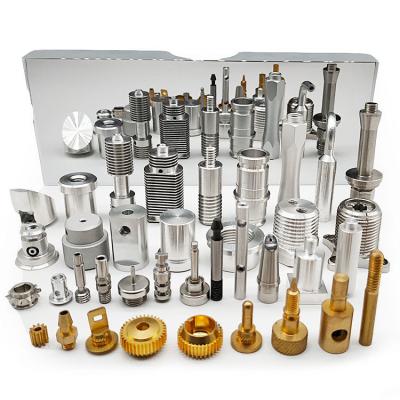 Customize Auto Lathe Turning CNC Machining Brass Parts With Drilling