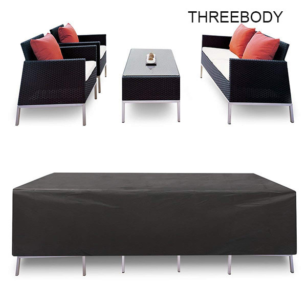 Patio Cover Outdoor Lounge Sofa Backyard Furniture Waterproof Material