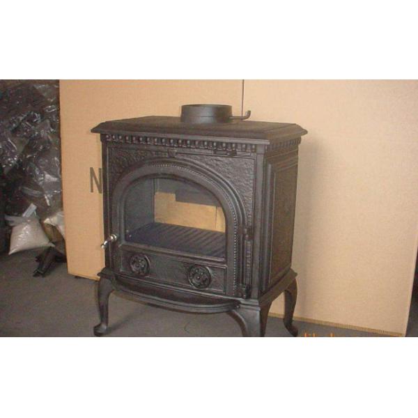Antique Cast Iron Chimney Fire Pit Fireplace Smokeless Cast Iron Wood Stove