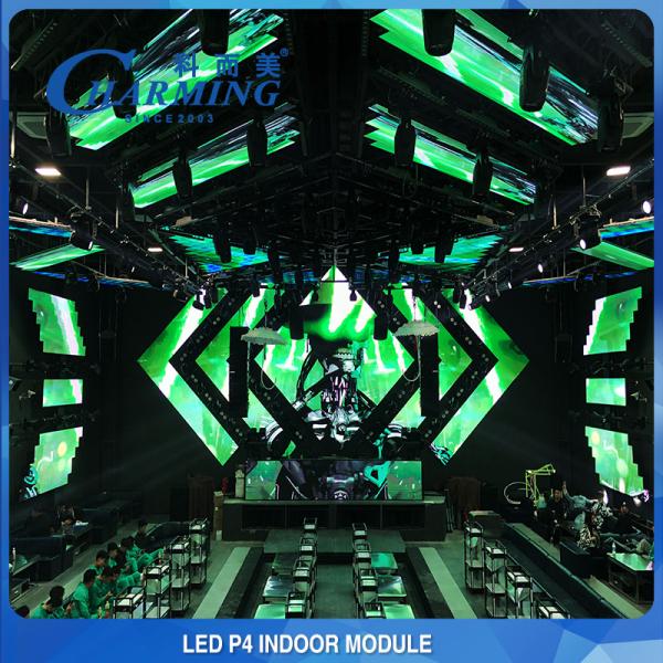 Panel de pared de video creativo de 256x128mm de publicidad pantalla de pantalla grande de interior exterior LED para la sala de recepción de bodas de la iglesia