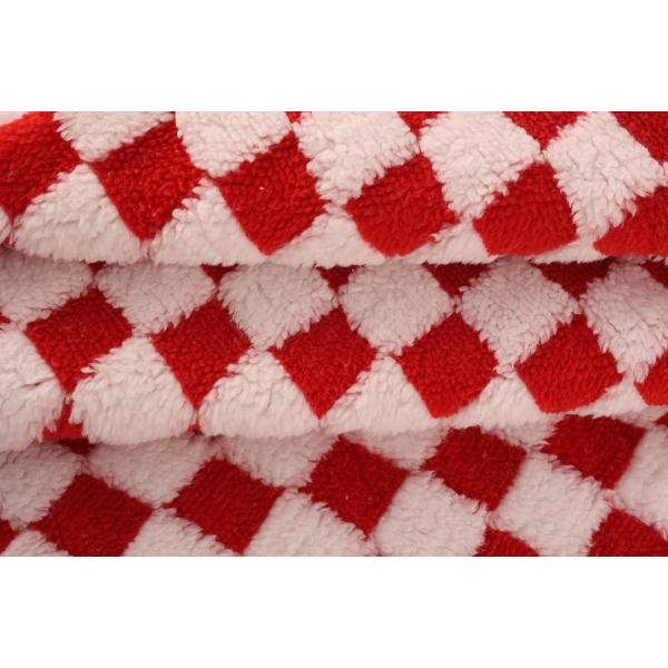 Recycled 100% Soft Cotton Prints Fabrics Shu Velveteen Sherpa Cotton Fabrics for Clothing for Home Blanket Textile