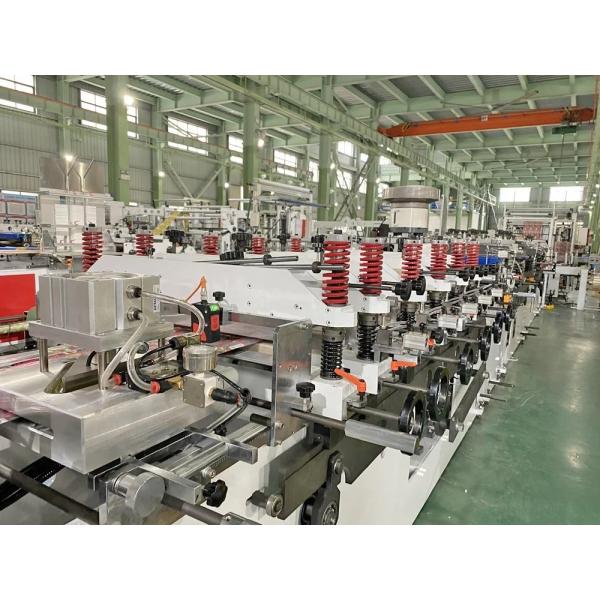 Мешок уплотнения молнии 3 полиэтилена бортовой делая штрангпресс управляемый сервоприводом Co машины 170pcs/min