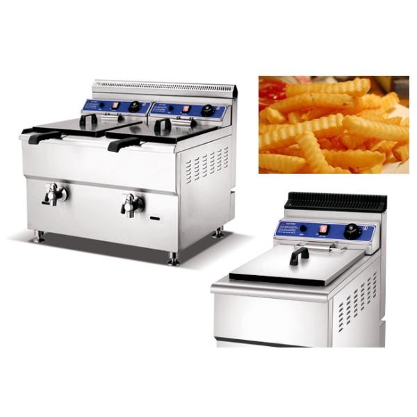 Easy Cleanup 7.5Kw 18L Commercial Countertop Deep Fryer