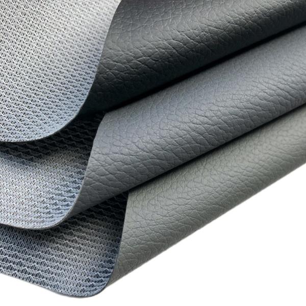0.6mm-1.2mm Synthetic PVC Leather Fabric For Car Seat 58/60