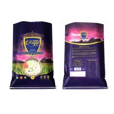 Customized Size And Type BOPP Laminated Woven Bags for Packing Rice and Beans
