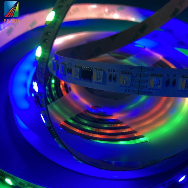 DC24V DMX512 LED Flexible Strip Light RGBW 60LEDS/M 20pixels/M