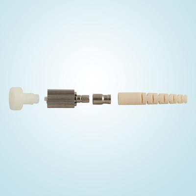 modo simples do conjunto D4 do conector da fibra ótica da virola de 60dB RL UPC único