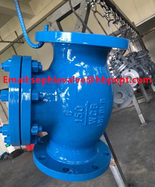 150lb WCB ANSI cast steel swing check valve