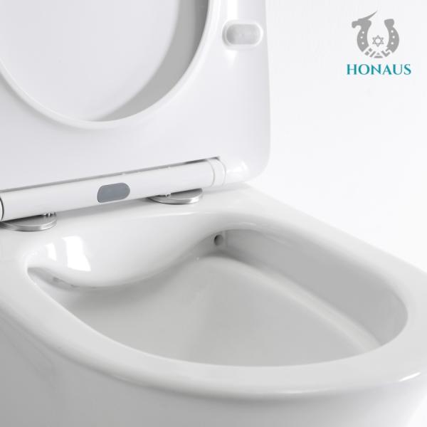 Strong Flush Rim Free Toilet Wall Suspended Toilets Anti Blocking