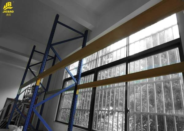 4000KG Load Industrial Pallet Racking Systems , Steel Heavy Duty Pallet Shelving