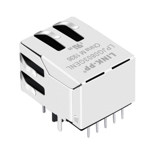 LPJG0803GENL  RJ45 Connector Jack , Female Gigabit Pins DY9759-A551124-246