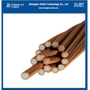 Annealed CCS Copper Clad Steel Wire Clad 40% Conductivity 2AWG 7/2.59mm
