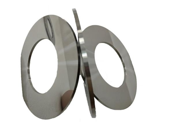 85-93 HRA Tungsten Carbide Cutting Disc Bottom Knives for Paper / Film / Foil / Mica Tape