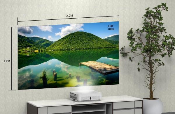 WUXGA 3800lm 1080p Led video DLP Chip Projector 3LCD For Meeting Room Home