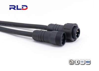 Conector de cabo IP67 impermeável 2Pin fêmea masculino 3 Pin Waterproof Circular Connector