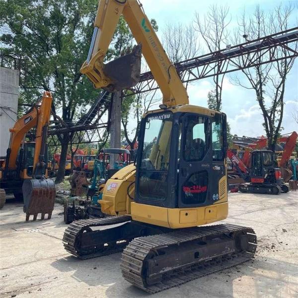 Использованный экскаватор коматсу pc78 мини 7тонны Вторая рука копание 7тонны 8тонны мини использованный экскаватор коматсу pc78
