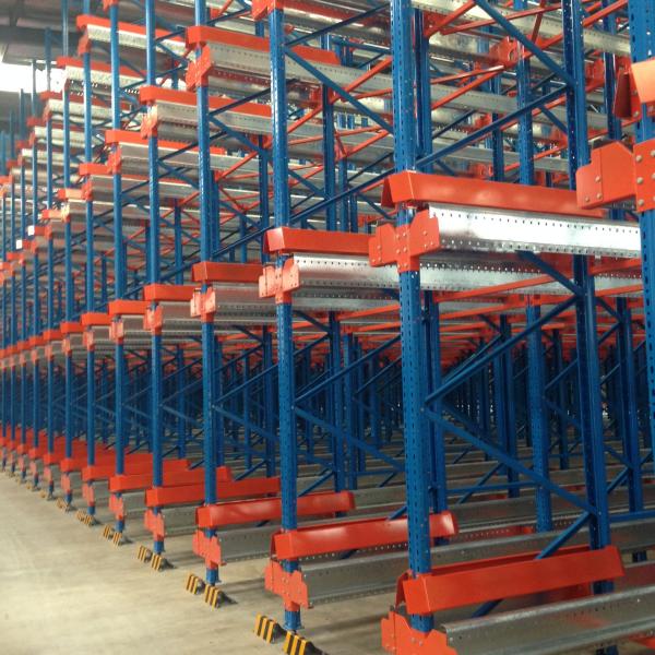 Warehouse Radio Shuttle Racking 800–1200kg/Pallet Industrial Shelving Systems Customized