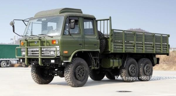 6x6 Dongfeng Off Road Diesel Truck Com Tenda EQ2102N 6 Roda Automática AWD Cargo Van