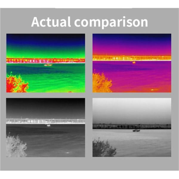 Night Vision Optic 35MM Lens Handheld Thermal Image Scope for 1800M Detection Distance