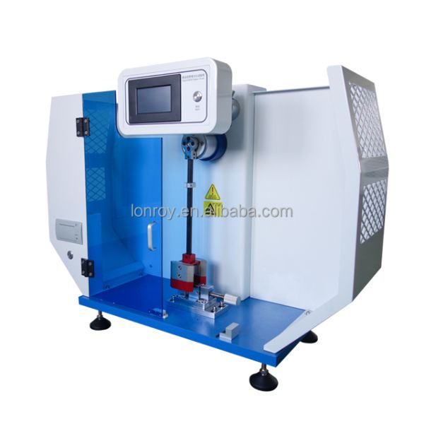 ISO 180 ASTM D256 IZOD Impact Tester Testing Machine for Plastic Glass Fiber Reinforced Plastics Impact Test