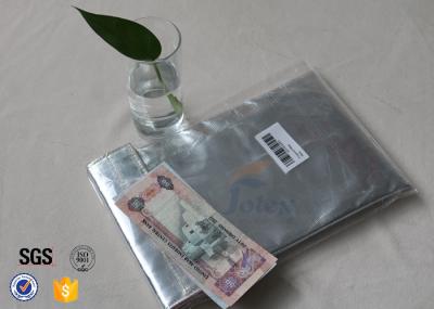 Non Itchy Fiberglass Fabric Fire Resistant Document Pouch / Fireproof Cash Envelope