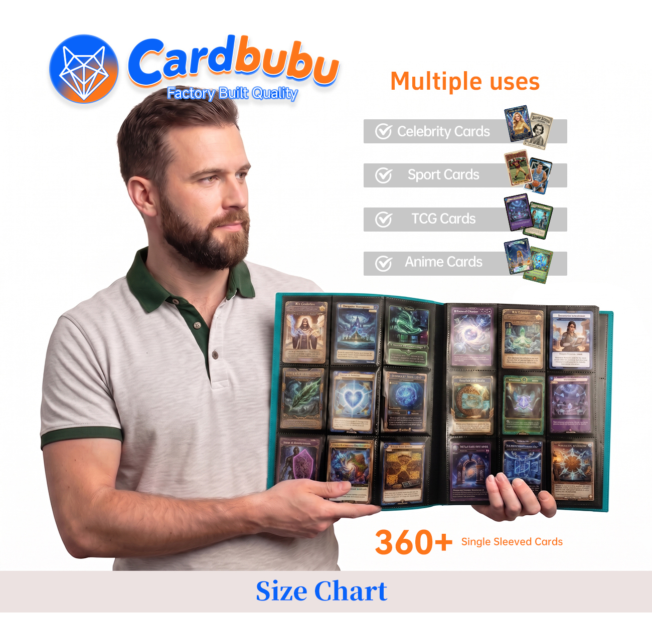 Trading Card Binder Manufacturer for Wholesale Game Card Storage OEM factory MTG