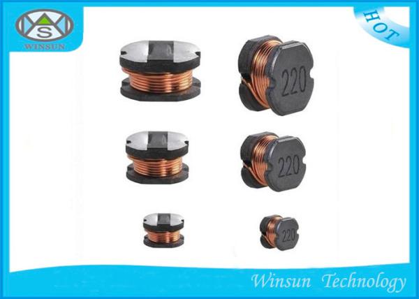 High Precision Wire Wound Coil Power Inductor , Low DCR Unshielded Inductor