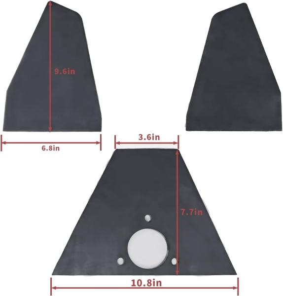 Solução de canal vertical em adaptador de língua trailer A-frame bracket