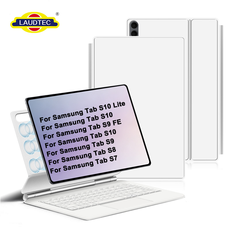 Premium BT Magnetic Keyboard Case With Touchpad Customize Language PU Leather for Tab S11 11 Inch 2025