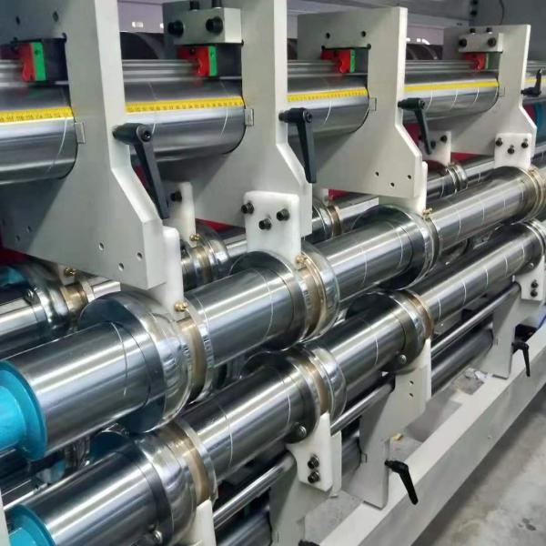 Semi автоматические 6 цветов Flexo печатая фидер цепи торгового автомата гофрировали