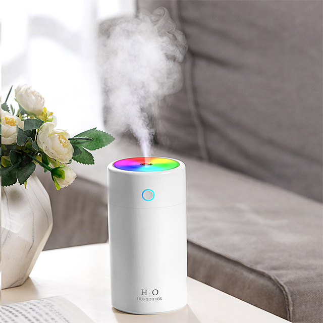увлажнитель воздуха тумана USB 400ml портативный мини крутой со светом СИД